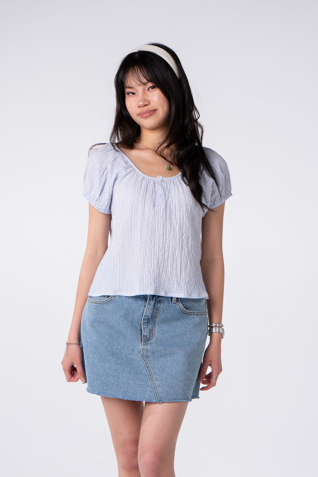 Puff Sleeve Daily in Blouse