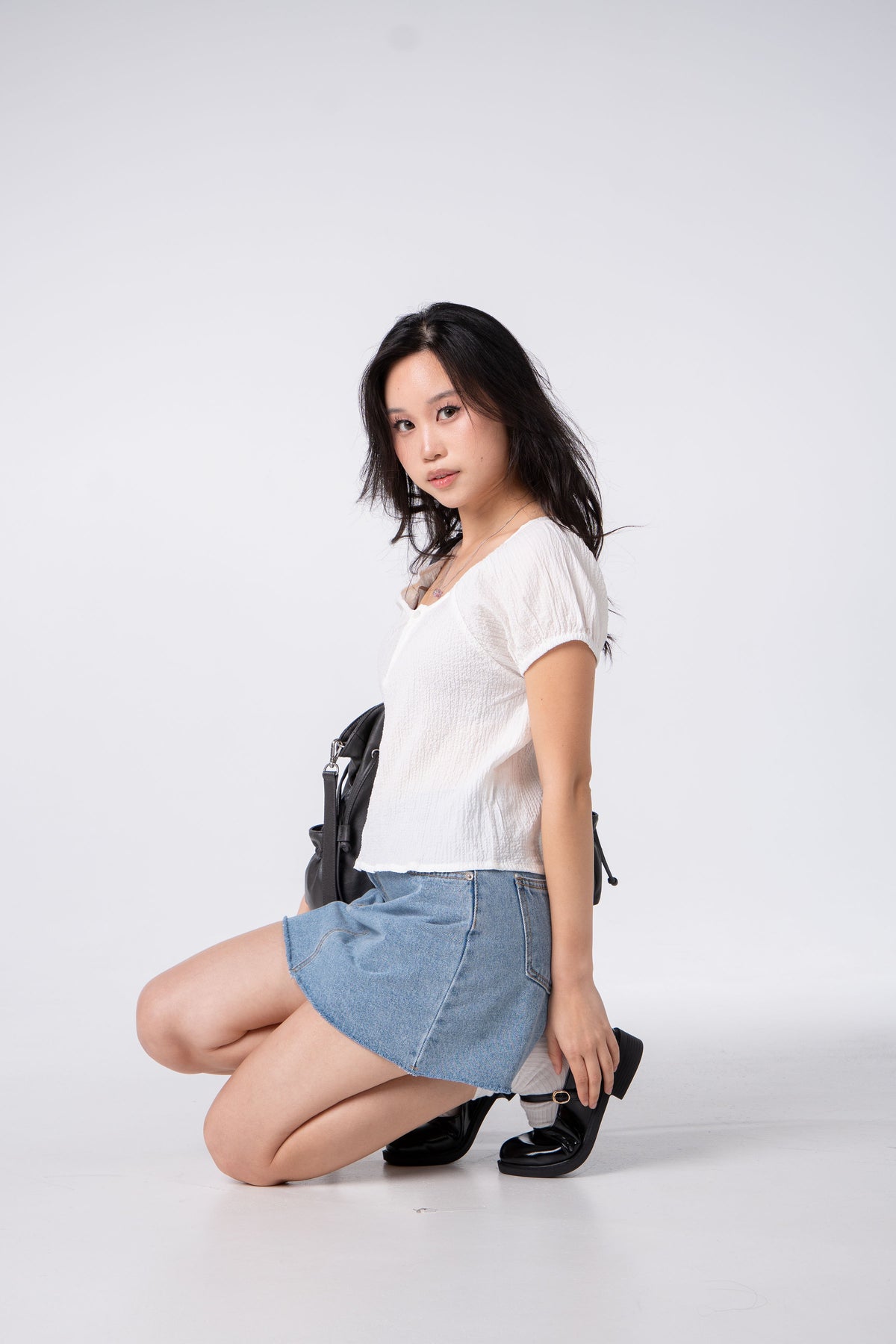 Puff Sleeve Daily in Blouse