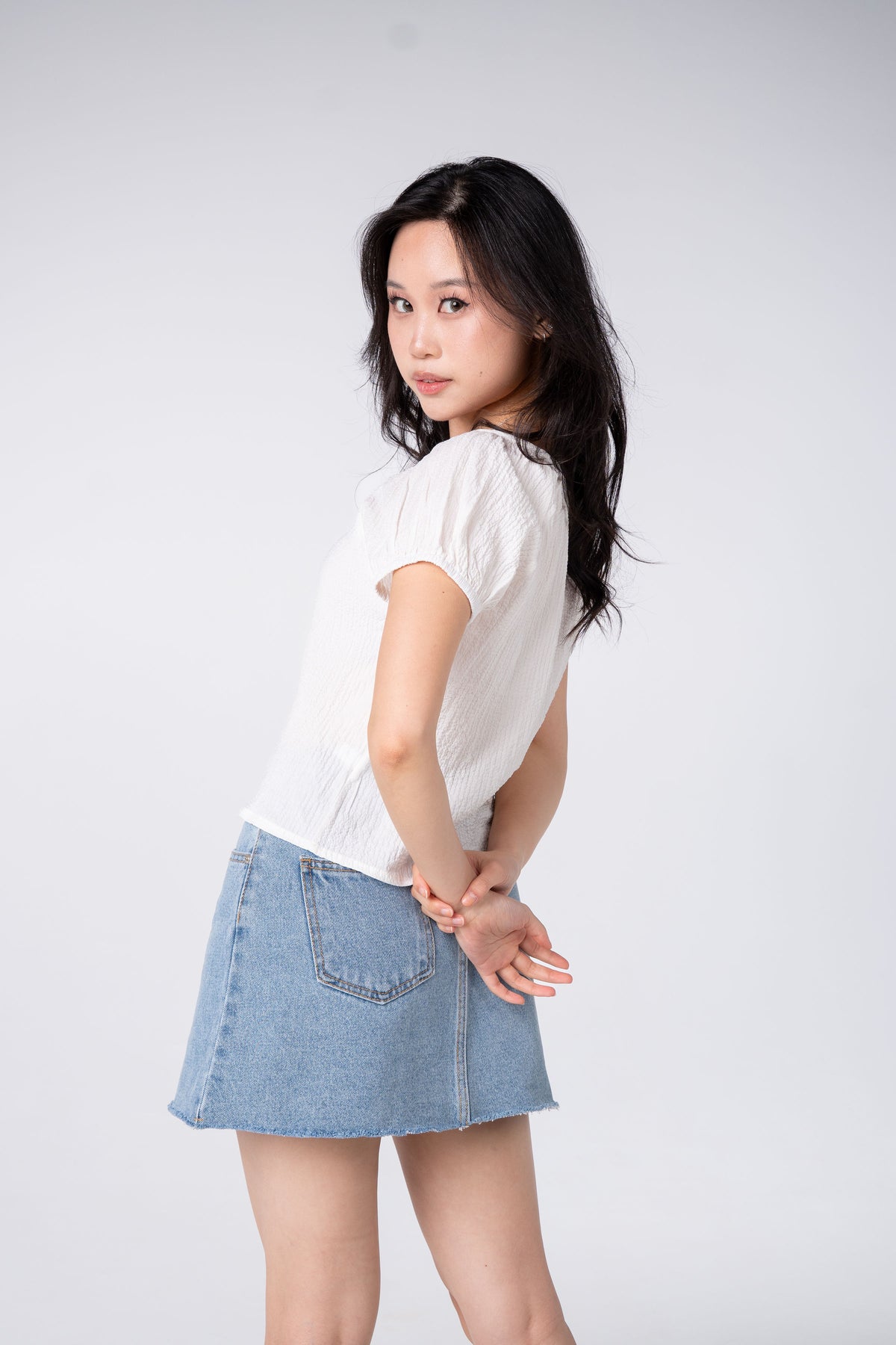 Puff Sleeve Daily in Blouse