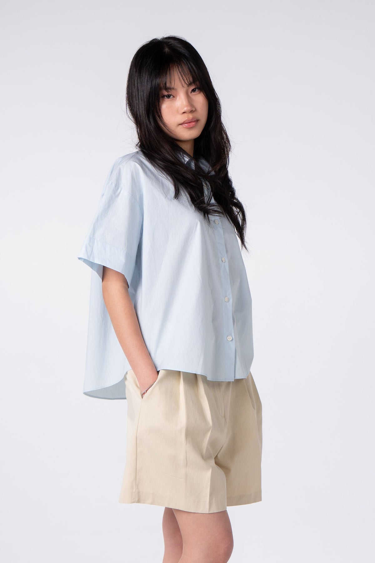 Pleated Shorts